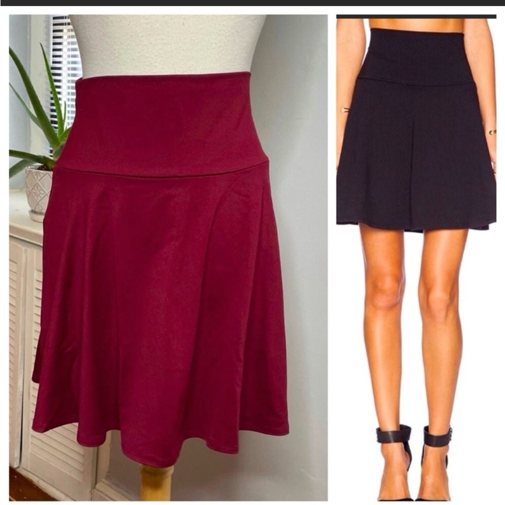 High Waist Flare Skirt by Susana Monaco